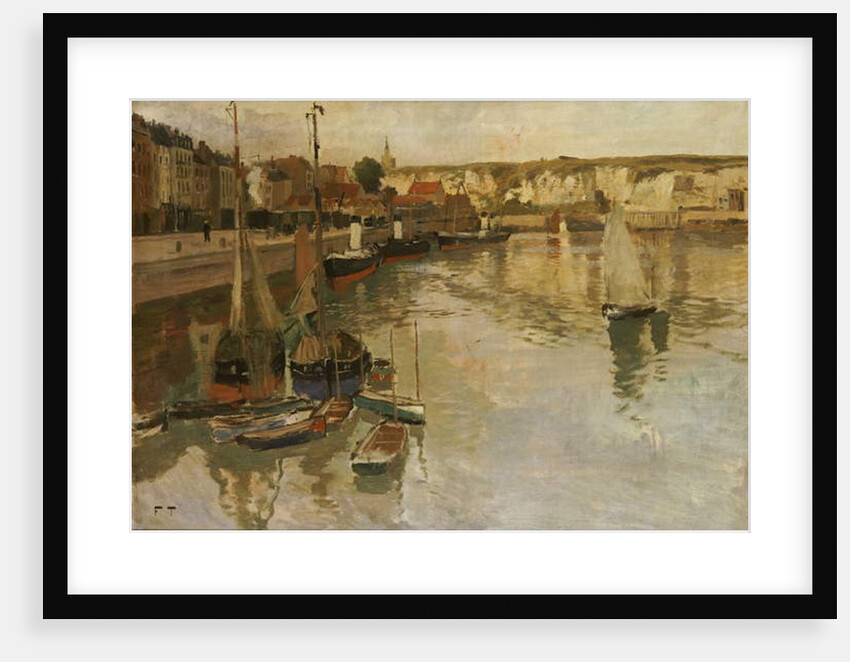 Dieppe by Fritz Thaulow