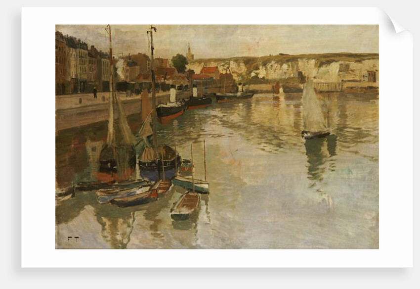 Dieppe by Fritz Thaulow