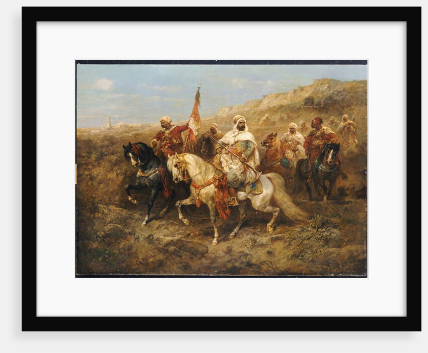 A Regal Procession by Adolf Schreyer