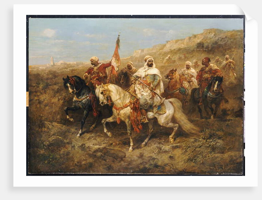 A Regal Procession by Adolf Schreyer