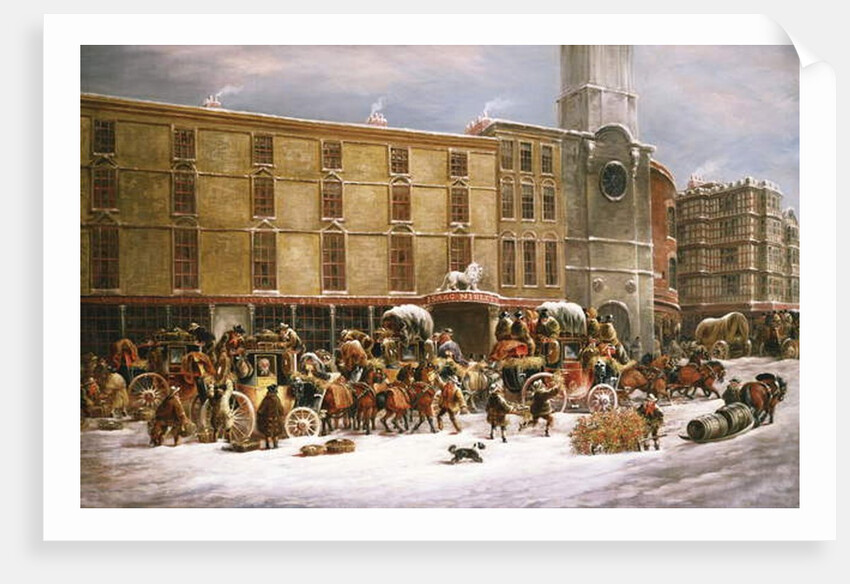 The White Lion Hotel and Tavern, Bristol, 1873 by J.C. Maggs
