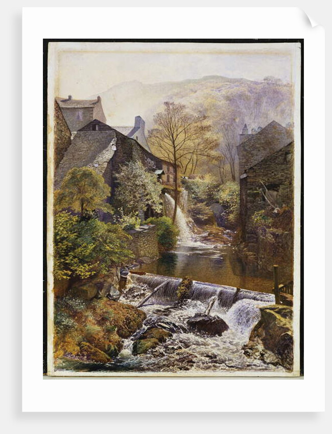 The Old Water Mill by James Duffield Harding