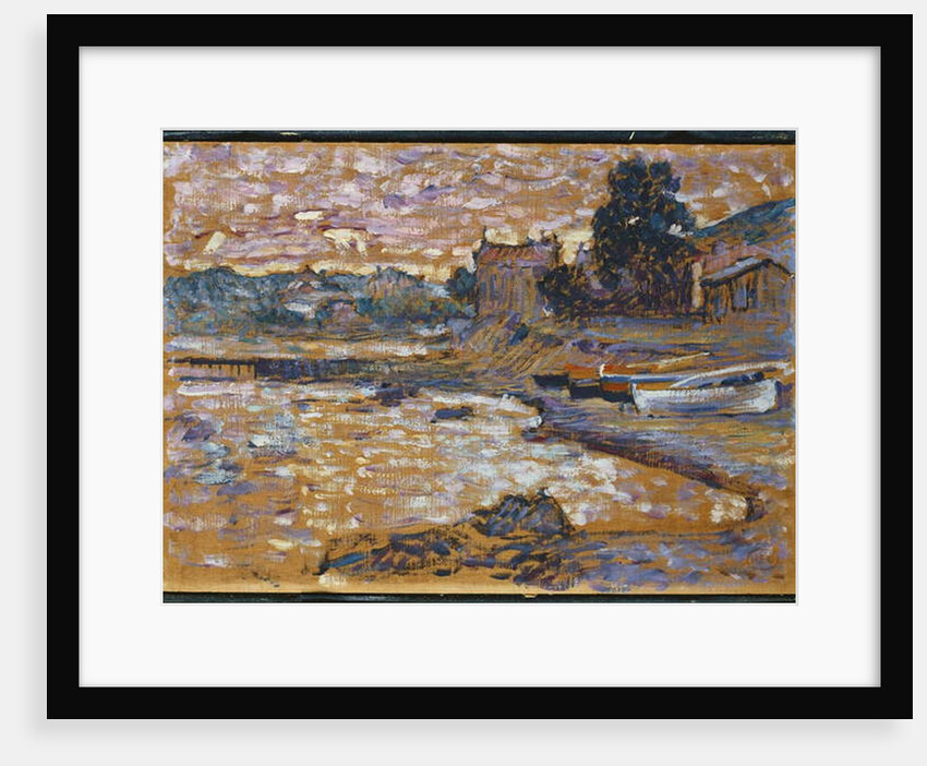 Beached Boats at Lavandou, 1908-09 by Henri-Edmond Cross