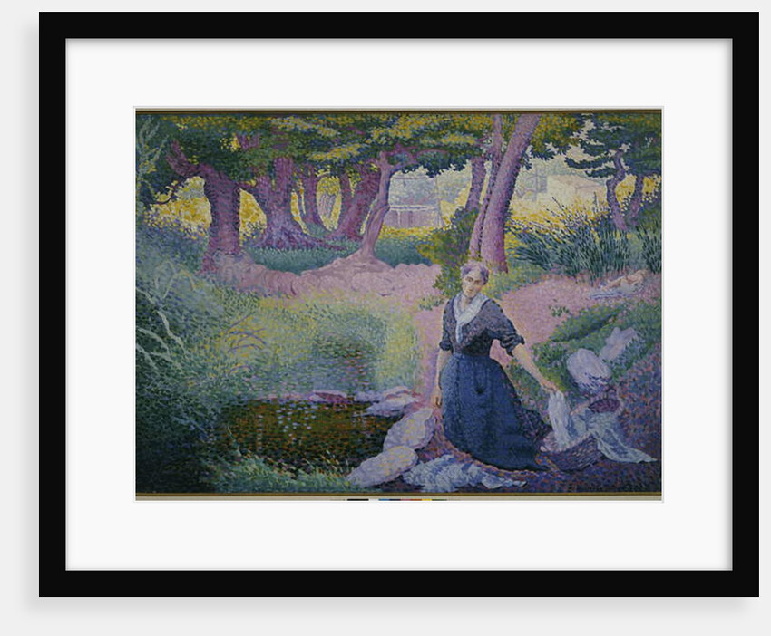 The Washerwoman, 1895-96 by Henri-Edmond Cross