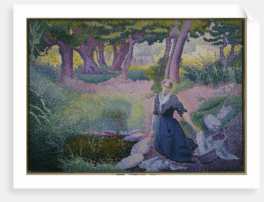 The Washerwoman, 1895-96 by Henri-Edmond Cross