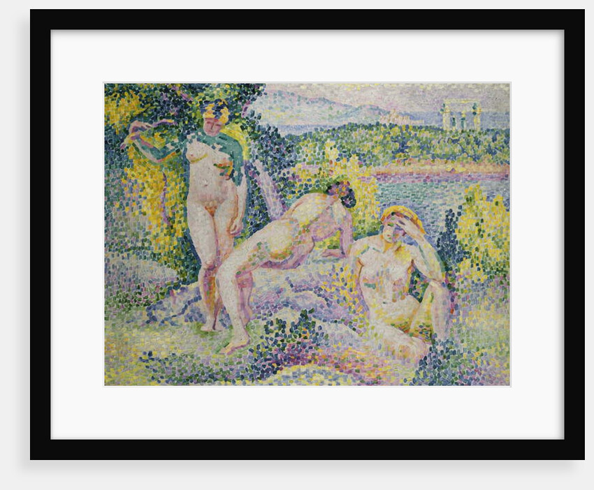 Nymphs, 1906 by Henri-Edmond Cross