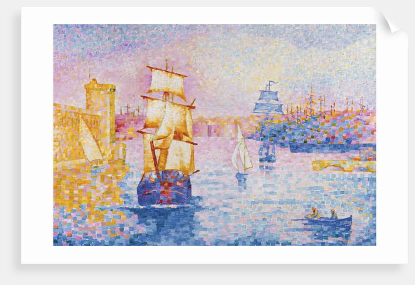 Port of Marseilles, c.1899 by Henri-Edmond Cross