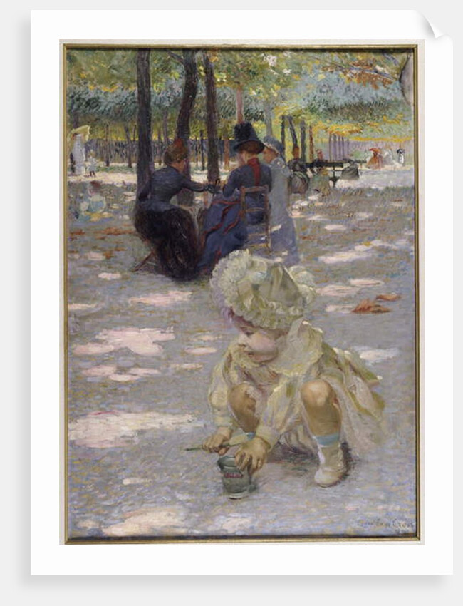 An August afternoon at the Luxembourg, 1886 by Henri-Edmond Cross