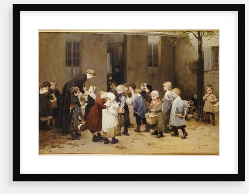 Back to School by Henri Jules Jean Geoffroy
