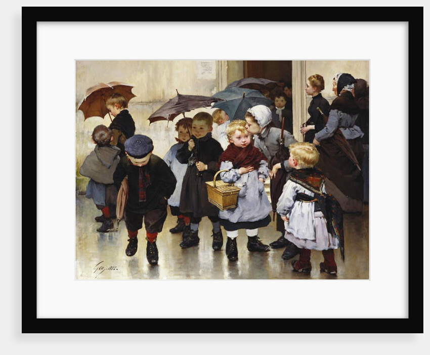 Leaving the Class, 1888 by Henri Jules Jean Geoffroy