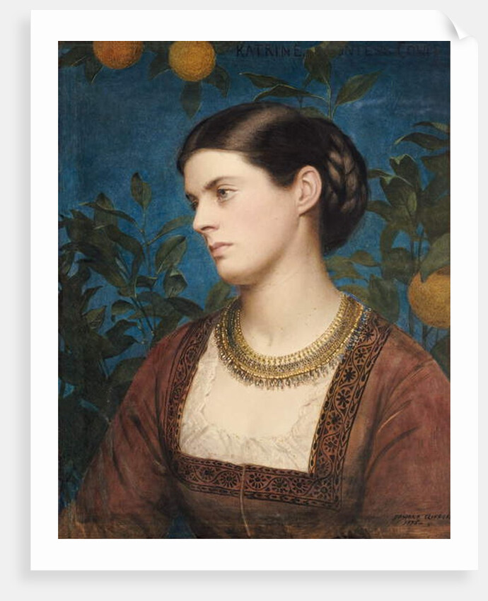 Katrine, Countess Cowper, 1875 by Edward Clifford