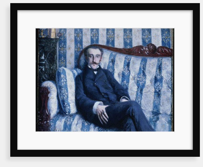 Portrait of Monsieur R., 1877 by Gustave Caillebotte