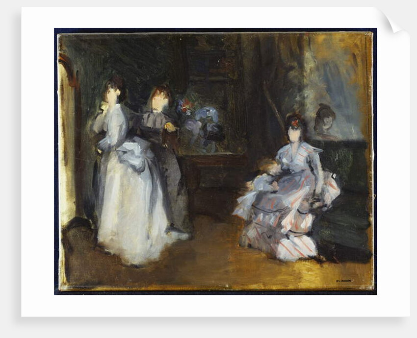 Interior of a Milliner by Eva Gonzales