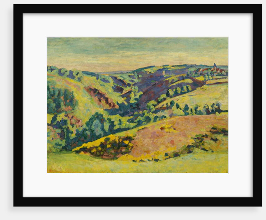 On the Hills of Sedelle, 1921 by Jean Baptiste Armand Guillaumin