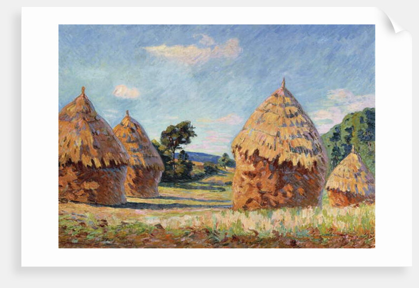 Haystacks, c.1886 by Jean Baptiste Armand Guillaumin