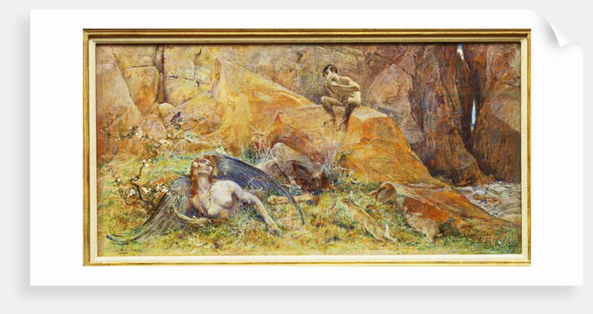 Pan and Chimera by Luc-Oliver Merson