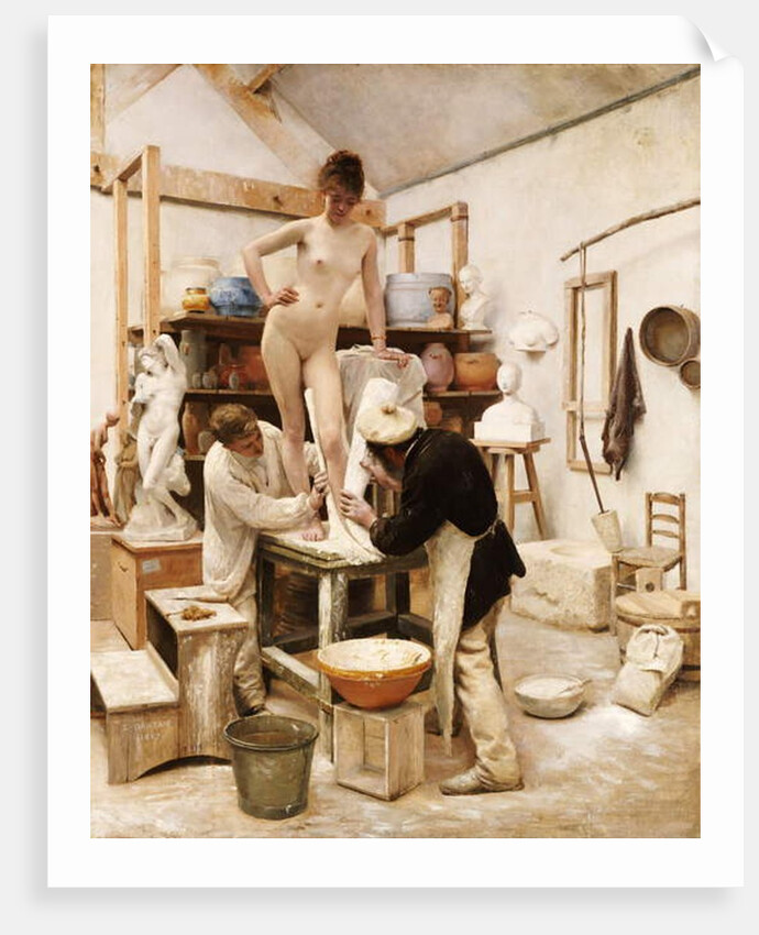 A Mould from Nature, 1887 by Edouard-Joseph Dantan