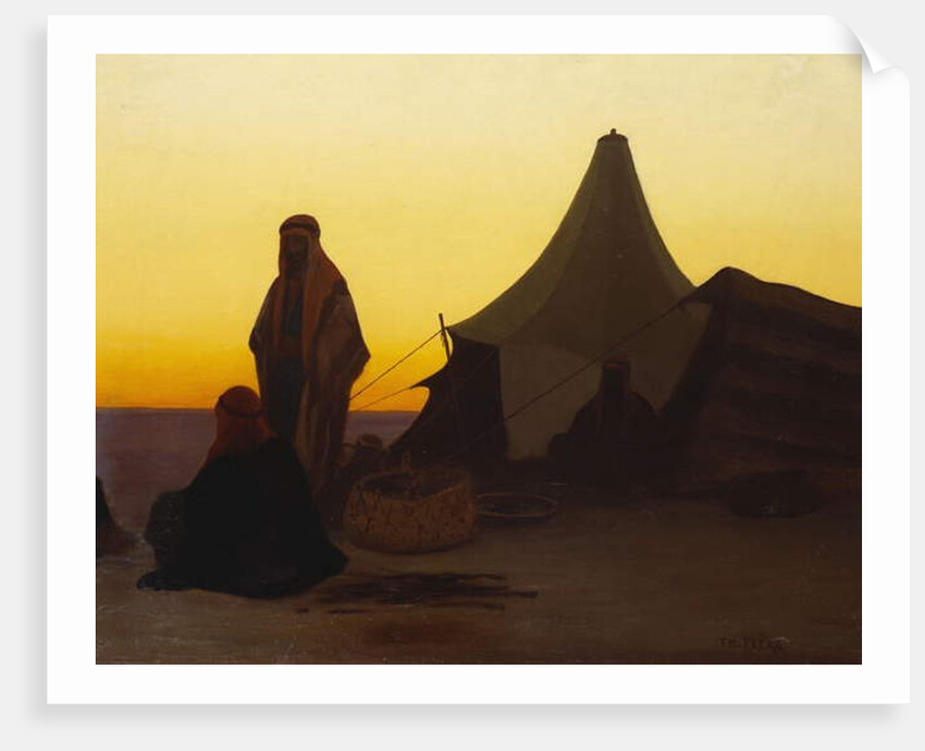 An Arab Encampment by Charles Theodore Frere