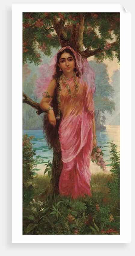Vasantasena by Raja Ravi Varma