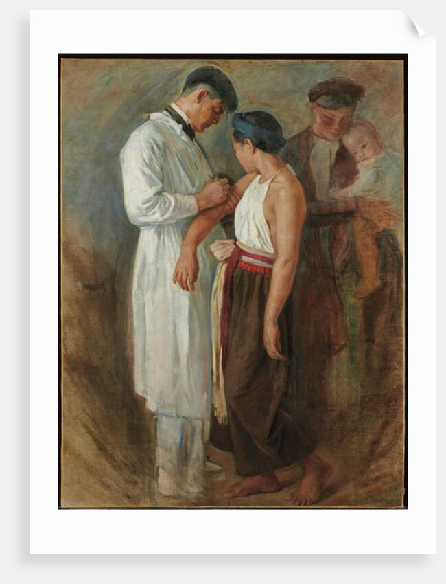 La Vaccination, c.1923 by Victor Francois Tardieu