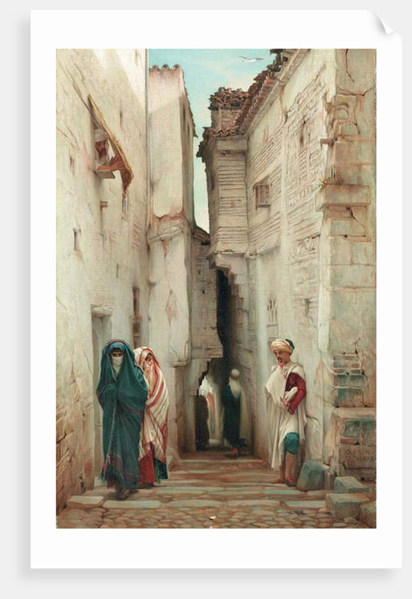 A Secret Admirer, 1873 by Guillaume Charles Brun