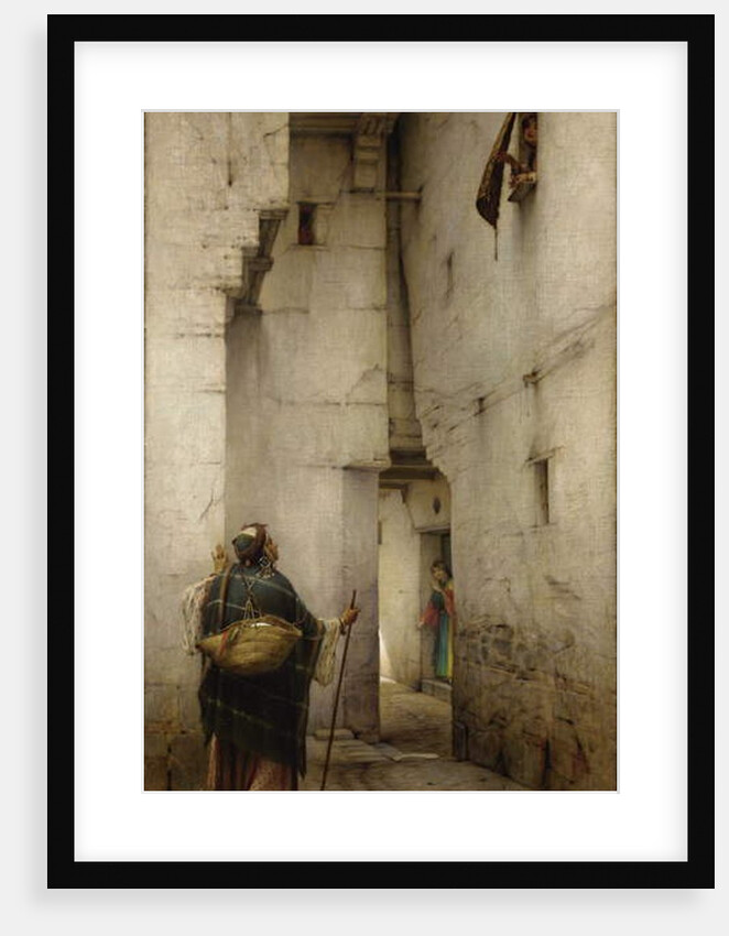 The Alley by Guillaume Charles Brun