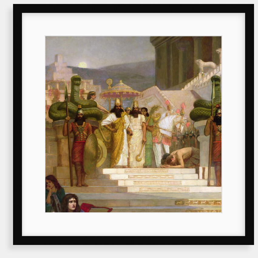 The Daughters of Judah in Babylon by Herbert Gustave Schmalz