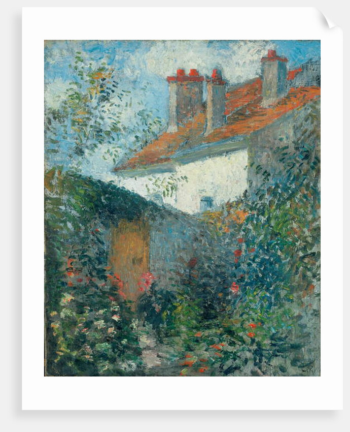 Study at Pontoise, c.1878 by Camille Pissarro