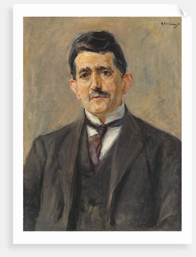 Portrait of the publisher Bruno Cassirer, 1921 by Max Liebermann
