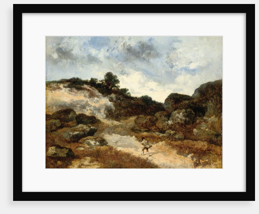 Before the storm, a character on the rocky road to Jean-de-Paris by Narcisse Virgile Diaz de la Pena