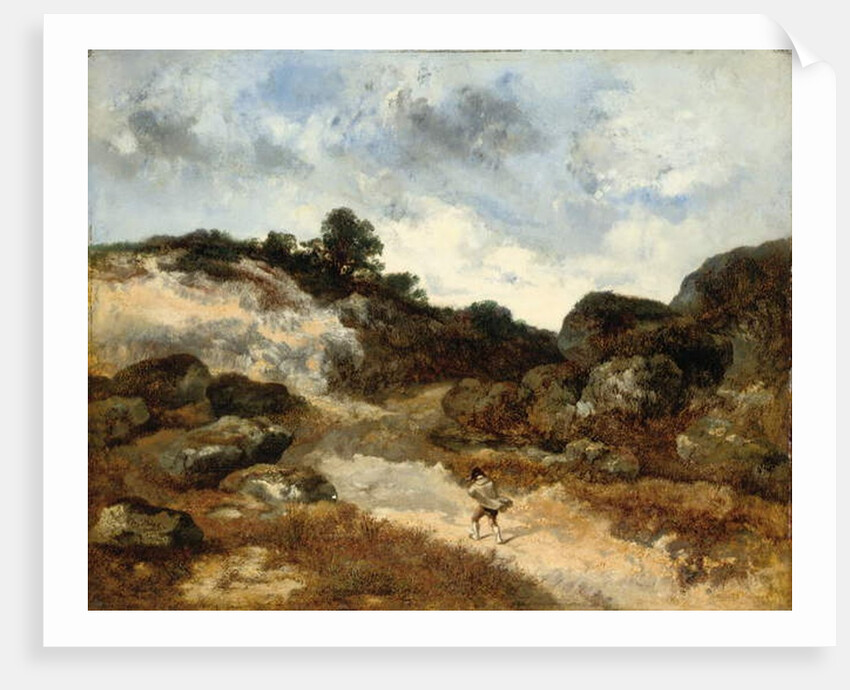 Before the storm, a character on the rocky road to Jean-de-Paris by Narcisse Virgile Diaz de la Pena
