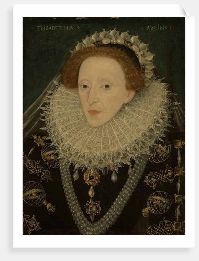 Portrait of Queen Elizabeth I, c.1580 by English School