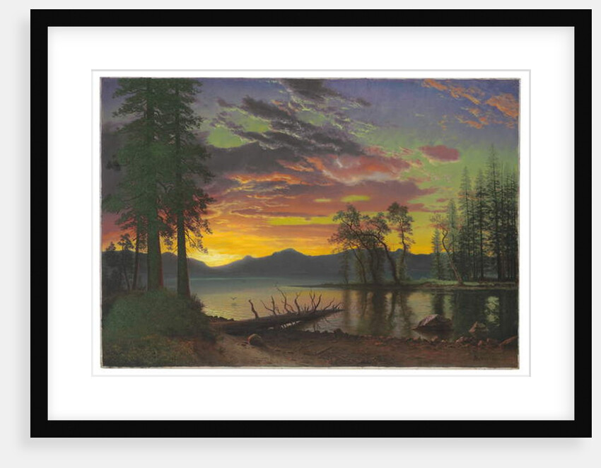 Twilight, Lake Tahoe, c.1870s by Albert Bierstadt