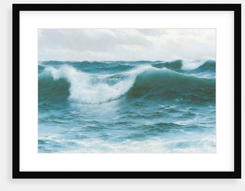 Crashing waves, 1892 by David James