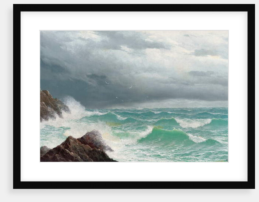 Fistral Bay, Cornwall, 1885 by David James