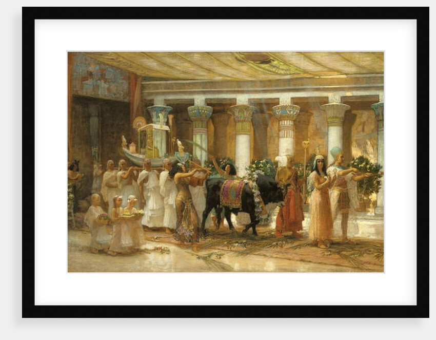 The Procession of the Sacred Bull, Apis, c.1879 by Frederick Arthur Bridgman