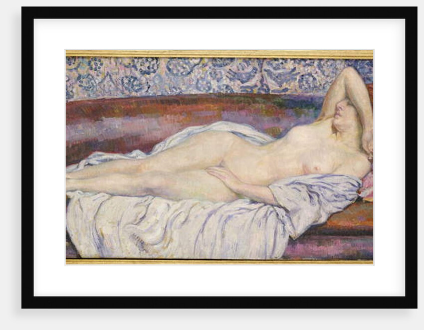 Reclining Nude by Theo van Rysselberghe