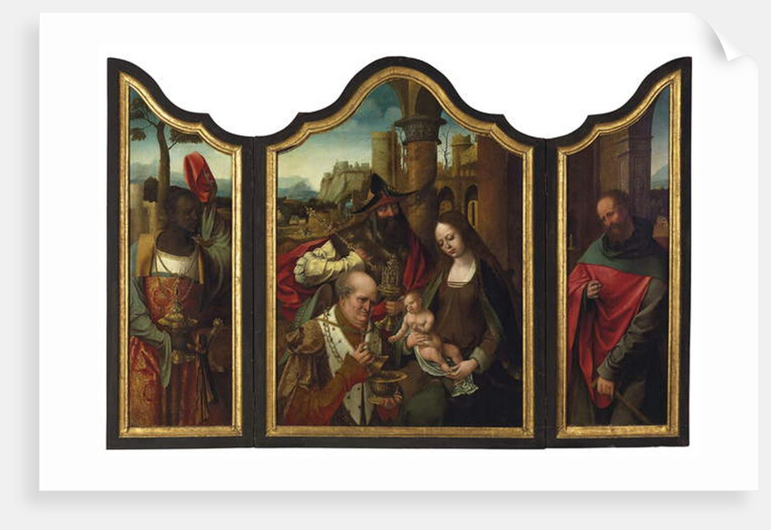 Adoration of the Magi by Master of the Antwerp Adoration