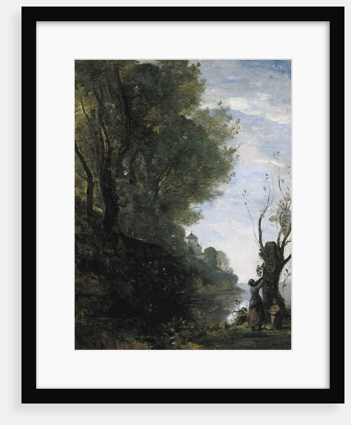 The Happy Isle by Jean Baptiste Camille Corot