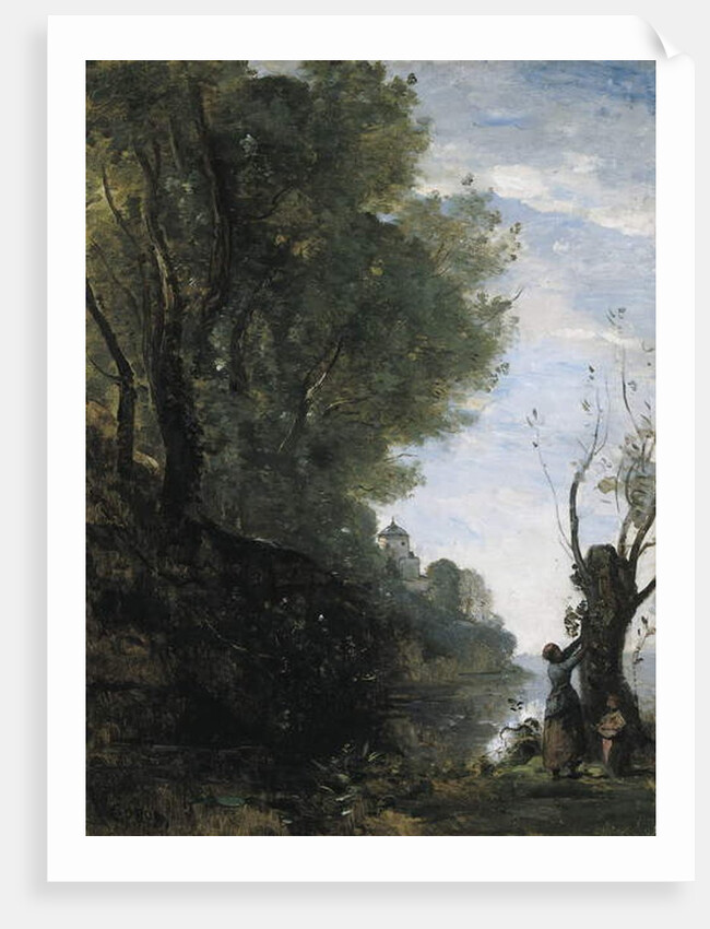 The Happy Isle by Jean Baptiste Camille Corot