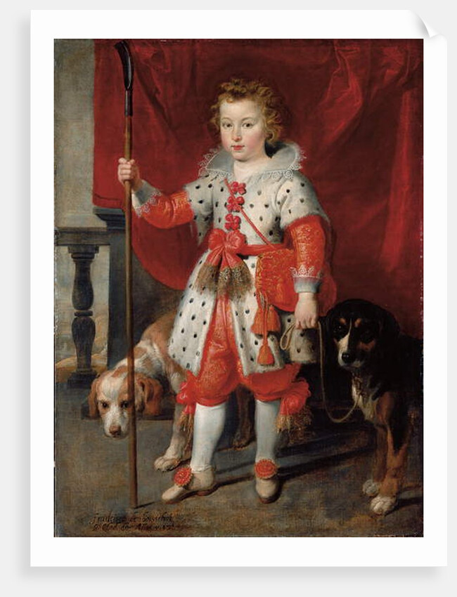 Portrait of a boy, traditionally called Francois de Boisschot by Cornelis de Vos