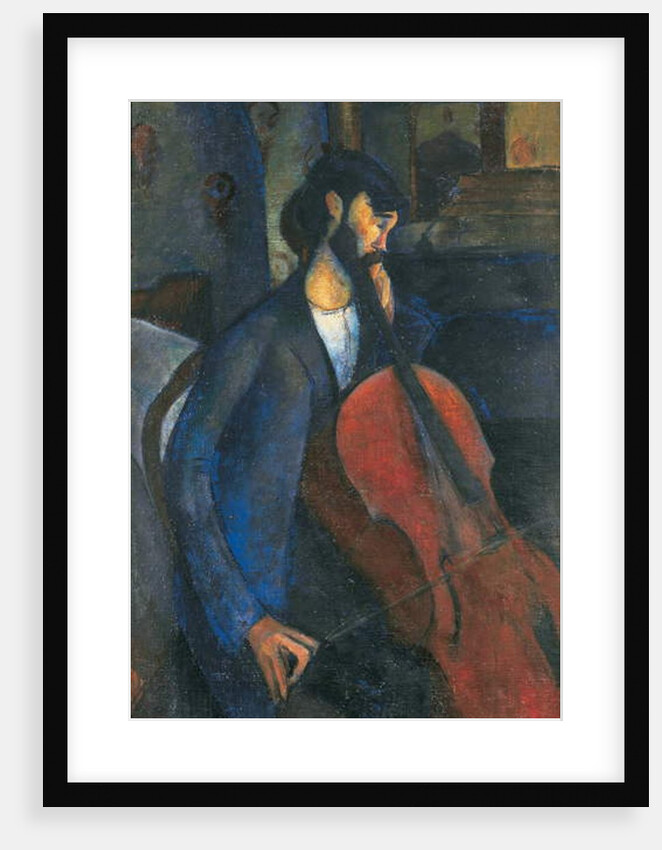 The Cellist, 1909 by Amedeo Modigliani