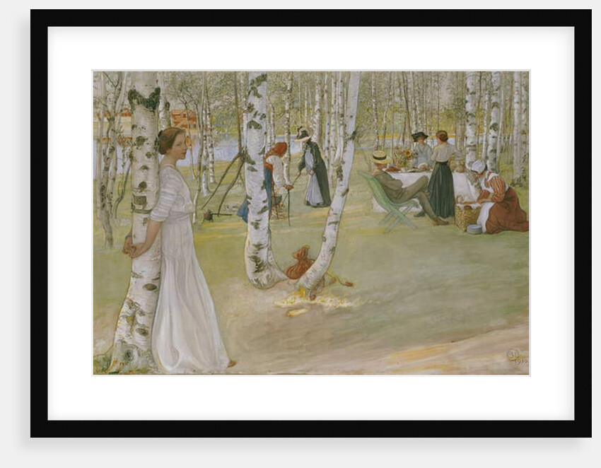 Breakfast in the Open, 1910 by Carl Larsson