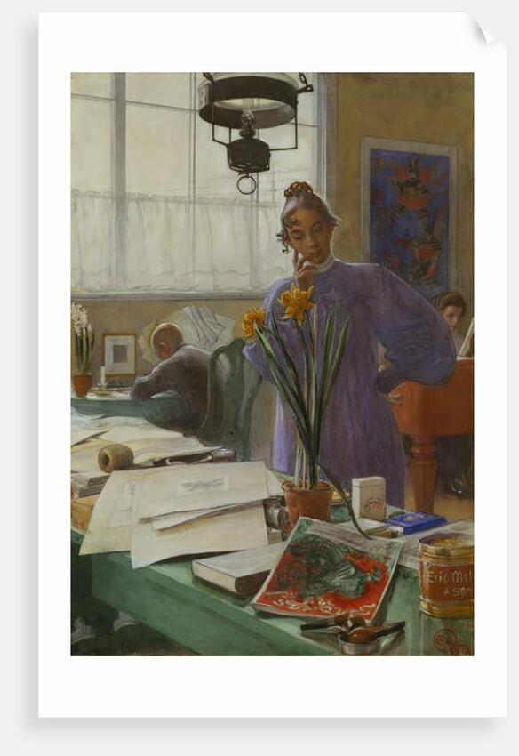 My Wife 1912 by Carl Larsson