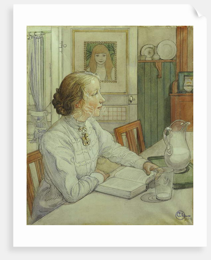 My Eldest Daughter, 1904 by Carl Larsson