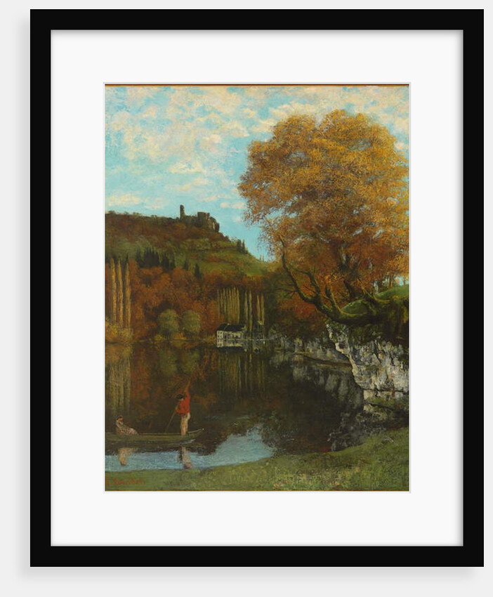 Le Miroir de Scey-en-Varais, 1864-68 by Gustave Courbet