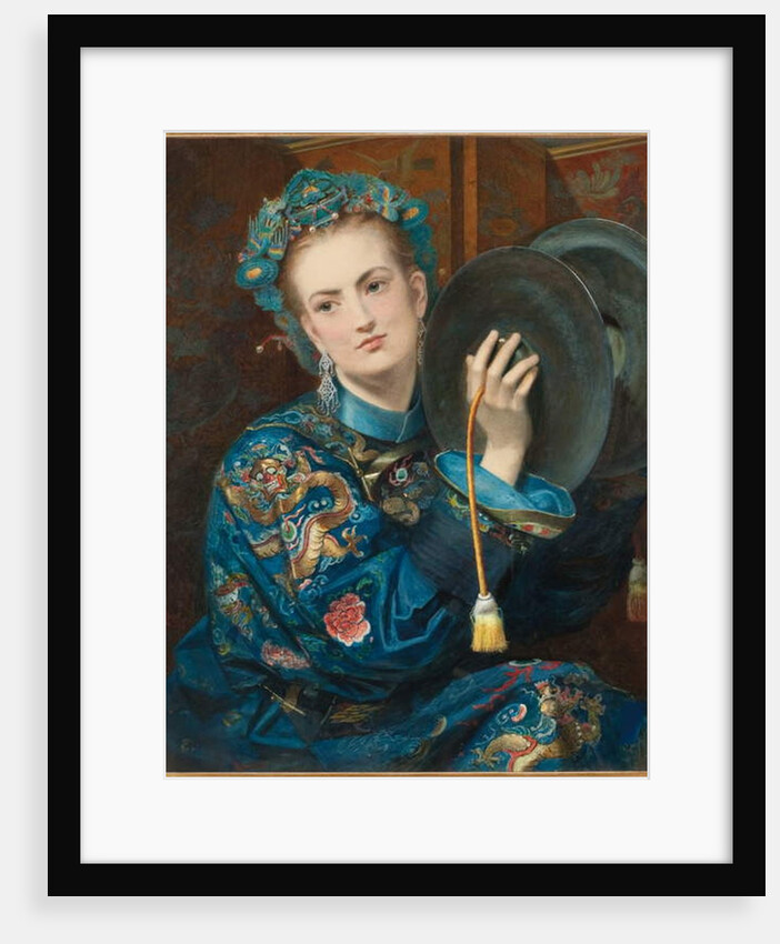 A Woman in an Oriental Costume, 1866 by Joseph Middleton Jopling