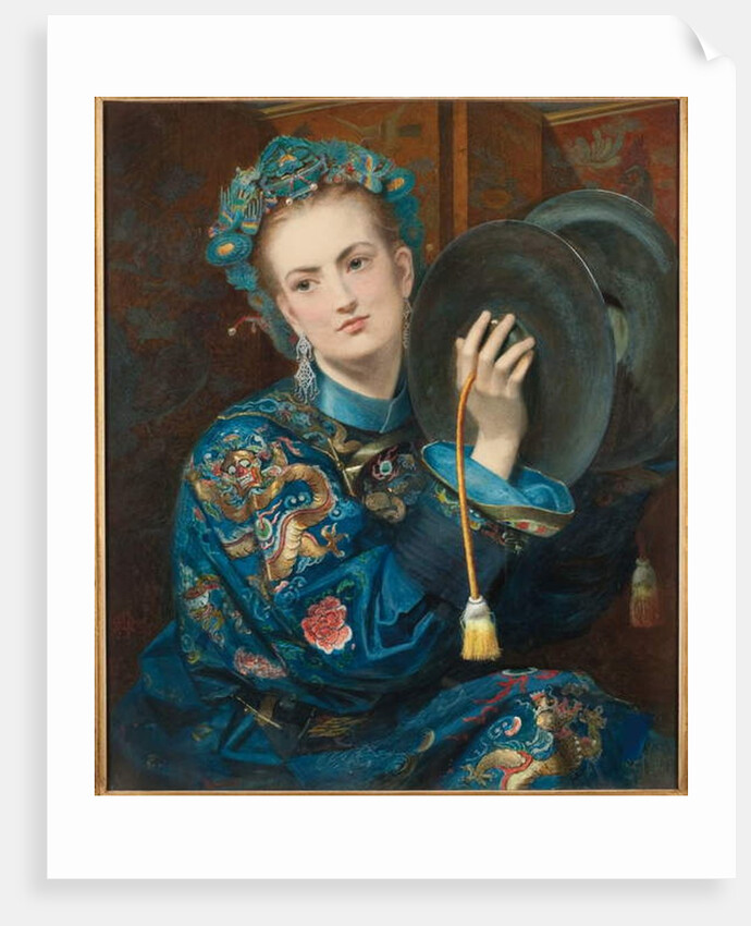 A Woman in an Oriental Costume, 1866 by Joseph Middleton Jopling