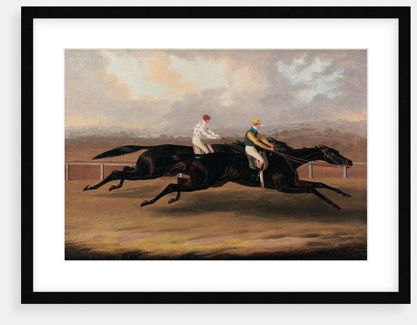 The Flying Dutchman and Voltigeur Running the Great Match Race by Samuel Spode