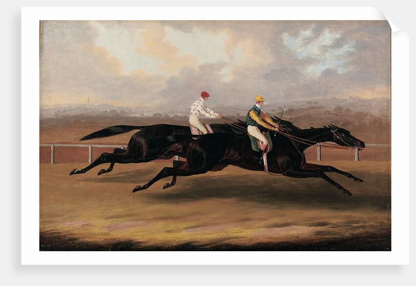 The Flying Dutchman and Voltigeur Running the Great Match Race by Samuel Spode